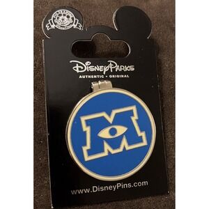 New Disney Parks Pixar Monsters Inc University Flip Open Dual Pin